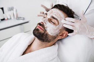 facial and cleanup for men